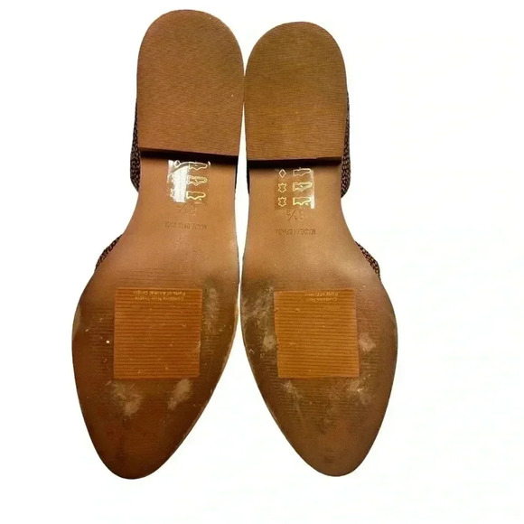 MADEWELL WOMEN’S CALF HAIR FLAT SHOES •SIZE 8.5 PREOWNED GREAT CONDITION• - Picture 8 of 9